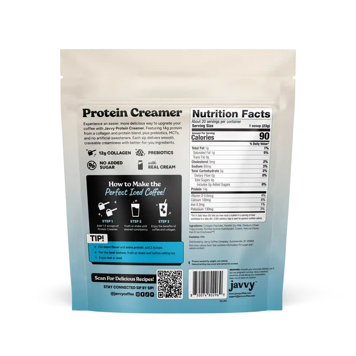 French Vanilla Protein Creamer