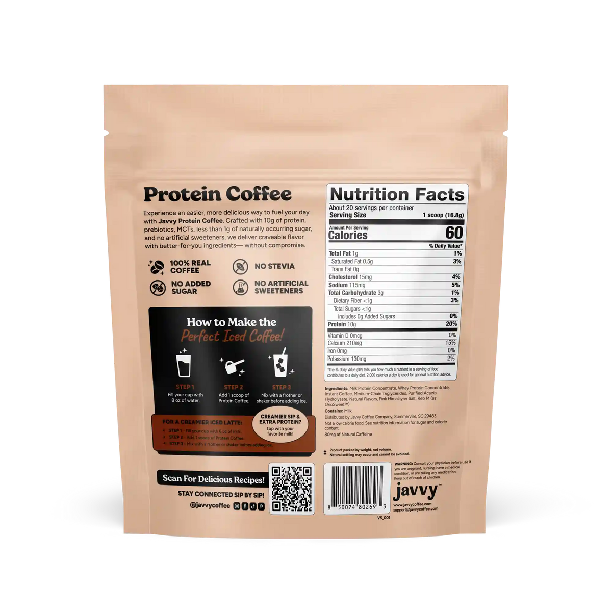 Toffee Nut Protein Coffee