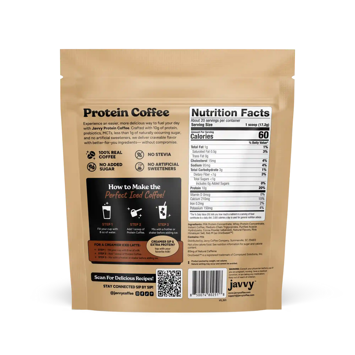 Chocolate Hazelnut Protein Coffee