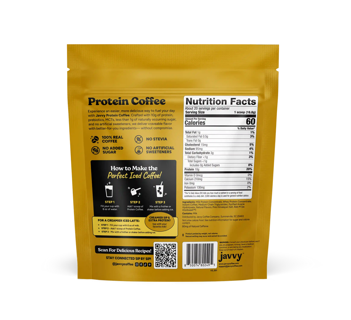 Banana Bread Protein Coffee
