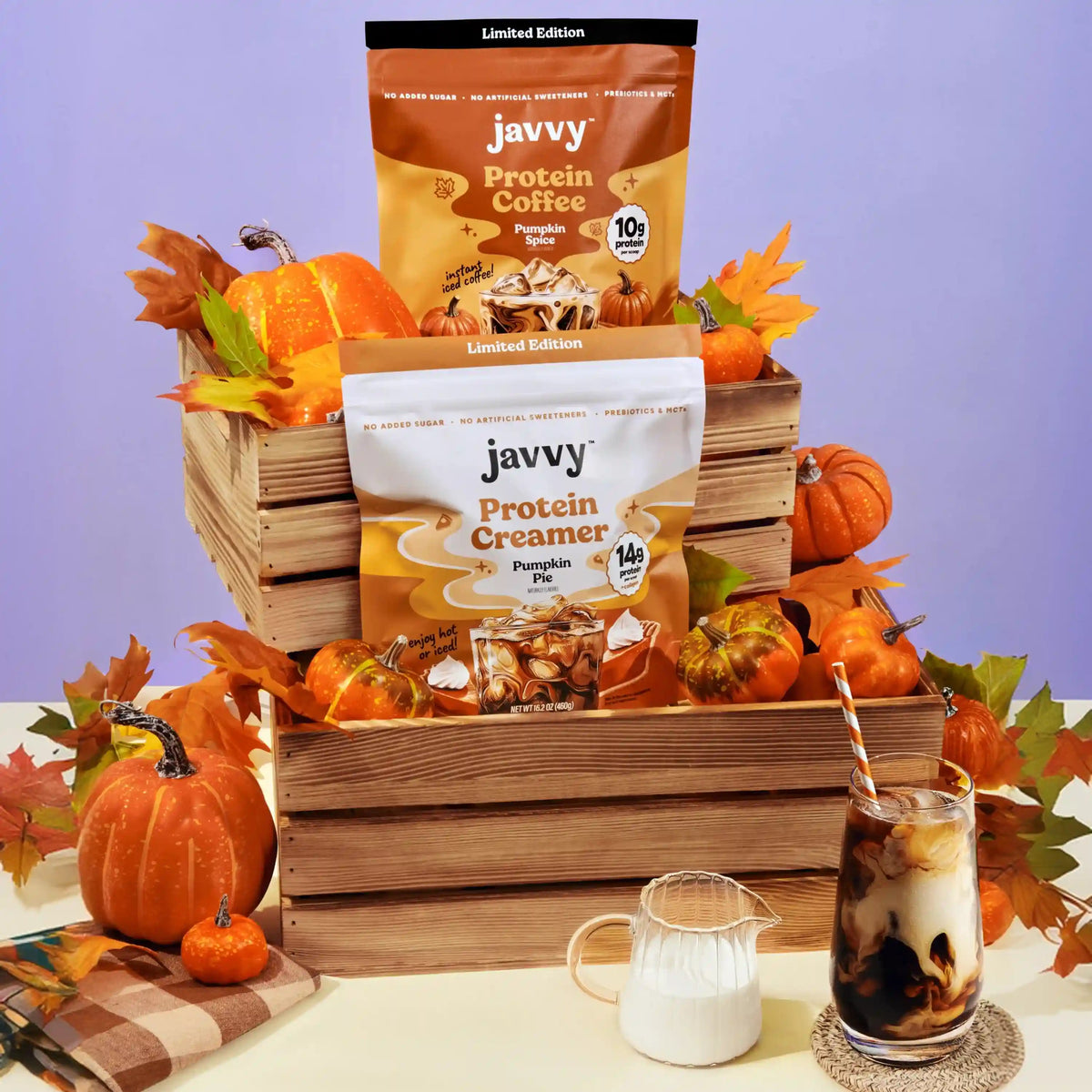 Pumpkin Spice Protein Coffee