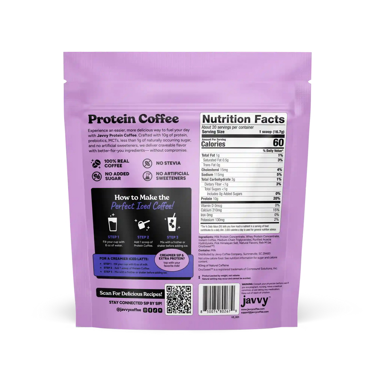 Blueberry Crumble Protein Coffee