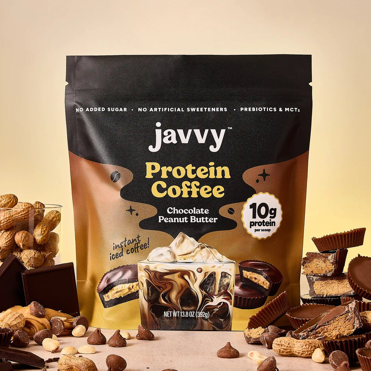 Chocolate Peanut Butter Protein Coffee