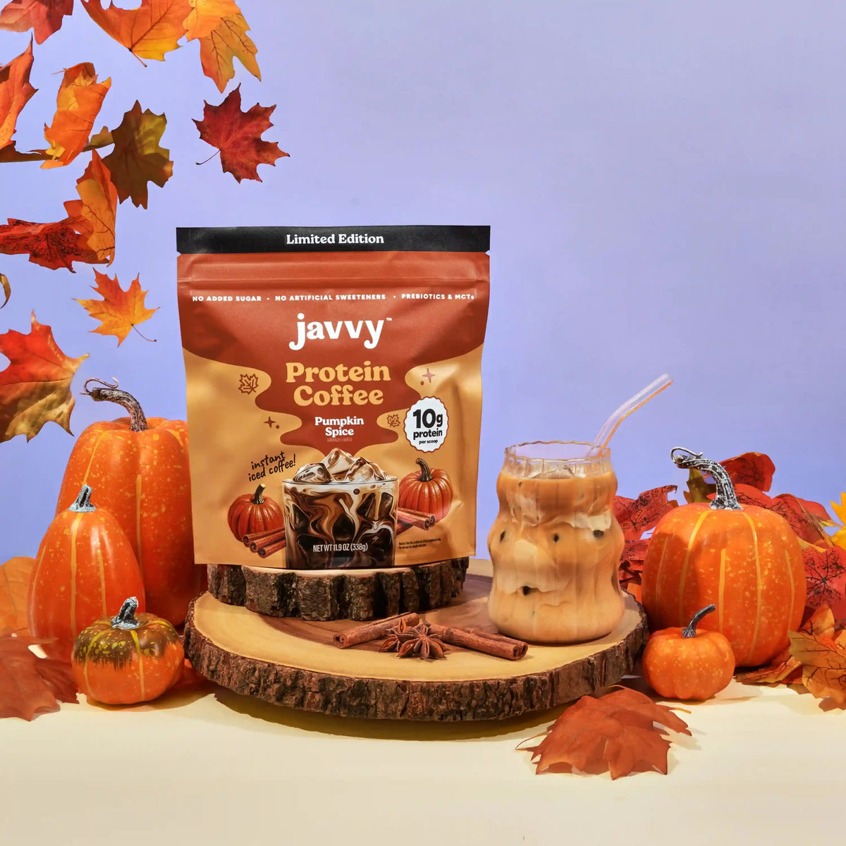 Pumpkin Spice Protein Coffee