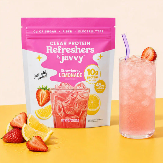 Strawberry Lemonade Protein Refresher